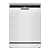 SIEMENS SN25EW13CE 14 Place Settings Dishwasher - White