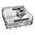 SIEMENS SN25EW13CE 14 Place Settings Dishwasher - White