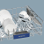 SIEMENS SN636X00KG IQ-300 60cm Fully Integrated Dishwasher - with 13 place settings. A++ Energy Rating - Black Control Panel