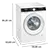 SIEMENS WG46G2Z4GB Freestanding, 9kg, 1600rpm, Washing machine, White