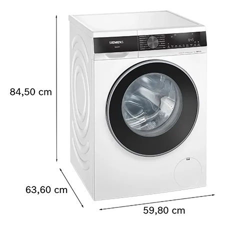SIEMENS WG56G2Z4GB Freestanding  iQ500 Washing machine 10kg wash, 1600rpm, White