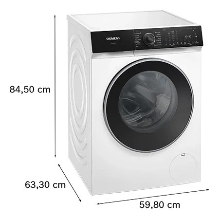 SIEMENS WG56H2A9GB Freestanding  iQ500 Washing machine 10kg wash, 1600rpm, White
