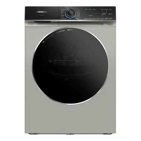 SIEMENS WR47B2CSGB Freestanding 9Kg Heat Pump Tumble Dryer, Silver
