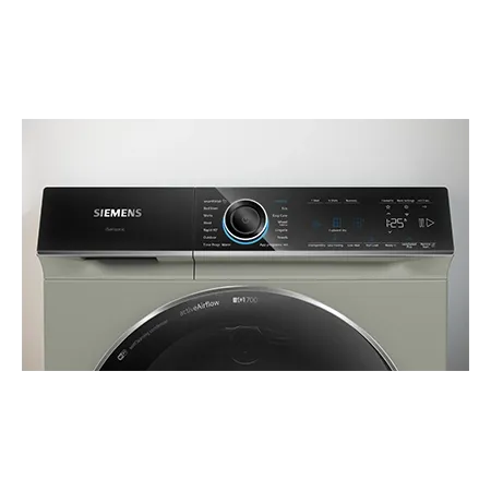 SIEMENS WR47B2CSGB Freestanding 9Kg Heat Pump Tumble Dryer, Silver