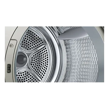 SIEMENS WR47B2CSGB Freestanding 9Kg Heat Pump Tumble Dryer, Silver