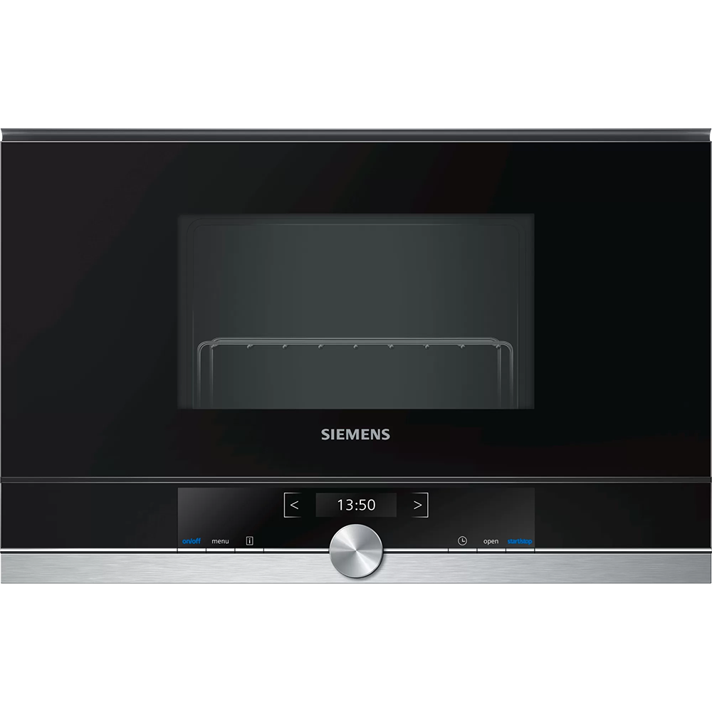 SIEMENS BE634LGS1B iQ700 Built-In 900W Microwave Oven Stainless Steel SIEMENS BE634LGS1B iQ700 Built-In 900W Microwave Oven Stainless Steel