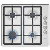 SIEMENS EC615PB90E iQ300 60 cm 4 Burner Gas Hob.Ex-Display