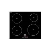 SIEMENS EH631BE18E iQ300 60 cm 4 Zone Induction Hob with Touch Controls