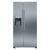 SIEMENS KA93DVIFPG American-Style side by side Fridge Freezer, A+ Energy Rating, Silver - Plumbed