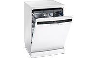 SIEMENS SN23HW64CG Full Size Dishwasher White 14 Place Settings.