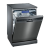 SIEMENS SN258B00NE Standard Dishwasher - Black Steel - A++ Rated.Ex-Display Model
