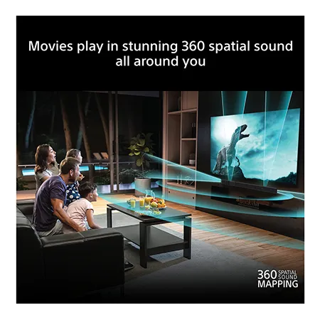 SONY HTA7100 BRAVIA Theatre Bar 7 Dolby Atmos Soundbar - Black