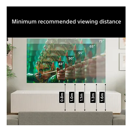 SONY K55S25M2PB 55" 4K BRAVIA 2 II Direct LED Google TV