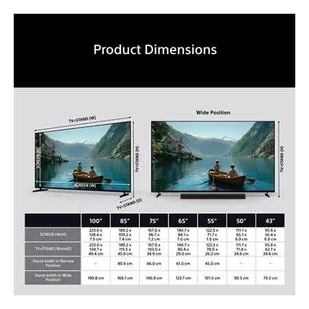 SONY K75XR38M2PB 75" 4K LED Smart TV - Black