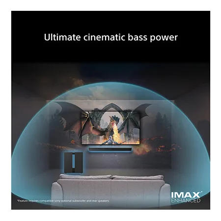 SONY SASW9 BRAVIA Theatre Sub 9 Wireless 600W Subwoofer - Black