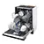 Sensis DWBI0213FSDWA Integrated Dishwasher - 13 Place Settings - White