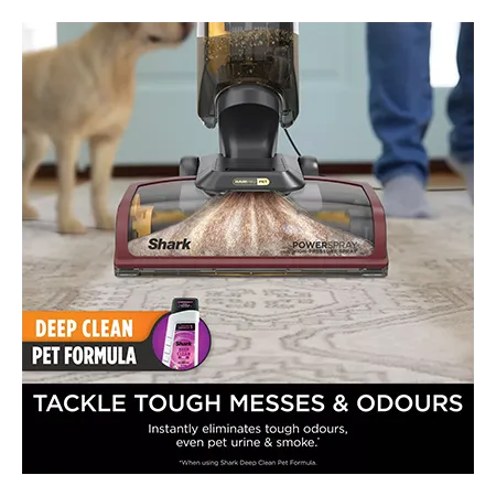 Shark EX220UK CarpetXpert HairPro Pet Deep Carpet Cleaner - Grey/Burgundy