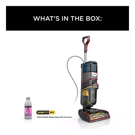Shark EX220UK CarpetXpert HairPro Pet Deep Carpet Cleaner - Grey/Burgundy