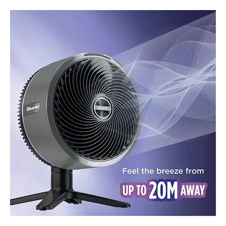 Shark FA150UK FlexBreeze TableMate Indoor to OutdoorTabletop Fan - Winter Fog