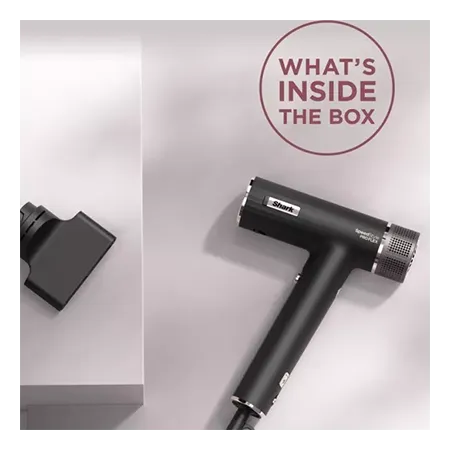Shark HD701UK SpeedStyle Pro High-Velocity Hair Dryer - Black