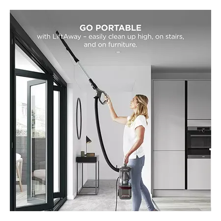 Shark NV603UKT Classic Upright Pet Vacuum Cleaner  - Grey & Plum
