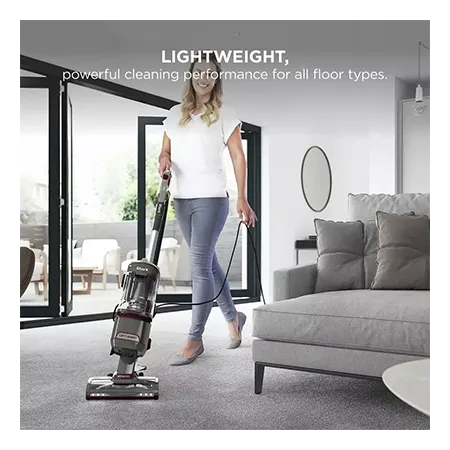 Shark NV603UKT Classic Upright Pet Vacuum Cleaner  - Grey & Plum