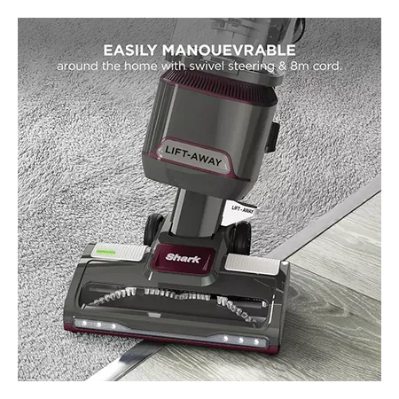 Shark NV603UKT Classic Upright Pet Vacuum Cleaner  - Grey & Plum