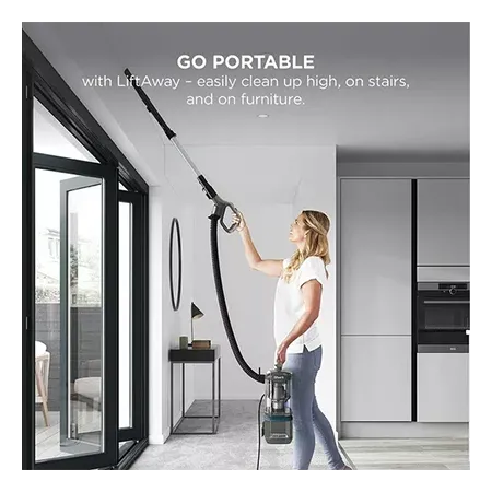Shark NV603UK Classic Upright Vacuum Cleaner - Grey & Dark Blue
