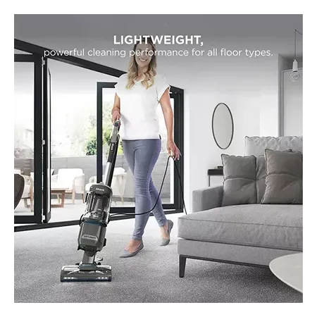 Shark NV603UK Classic Upright Vacuum Cleaner - Grey & Dark Blue