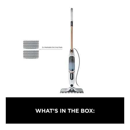 Shark S2001UK SteamSpot & Steam Blaster Mop - White