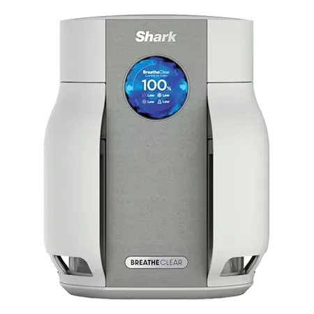 Shark HP062UK BreatheClear Compact Air Purifier with NeverChange6 - Dove