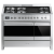Smeg A381 120cm Dual Fuel Range Cooker - Stainless Steel - B/B Rated
