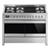 Smeg A481 120cm Dual Fuel Range Cooker Stainless Steel