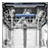 Smeg DI362DQ 60cm Built In Dishwasher with 14 place settings