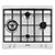 Smeg P261XGH 60cm 4 Burner Gas Hob