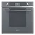 Smeg SFP6101TVS1 60cm Pyrolytic Multifunction Electric Double Oven Silver
