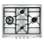 Smeg SR264XGH2 4 Burner Gas Hob