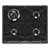 Smeg SR964NGH 60cm Victoria Gas Hob Black