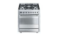Smeg C7GPX8 70cm Dual Fuel Range Cooker - Stainless Steel
