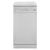 Smeg D4SS1 Freestanding 45cm Dishwasher Stainless Steel with 10 Place Settings