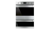 Smeg DOSP6390X 60cm "Classic" Multifunction Double Oven with pyrolitic cleaning in the main oven, Stainless steel - Energy Rating AA