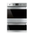 Smeg DOSP6390X 60cm "Classic" Multifunction Double Oven with pyrolitic cleaning in the main oven, Stainless steel - Energy Rating AA