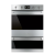 Smeg DOSP6390X 60cm "Classic" Multifunction Double Oven with pyrolitic cleaning in the main oven, Stainless steel - Energy Rating AA