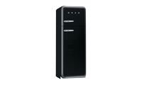 Smeg FAB30RFN Freestanding 50s Style Fridge Freezer in Black