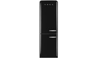 Smeg FAB32LNN 60cm Frost Free Fridge Freezer with A++ Energy Rating in Black