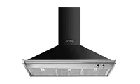 Smeg KD100HNE 100cm Chimney Hood Black