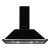 Smeg KT100BLE 100cm Chimney Hood