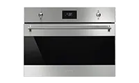 Smeg SF4301MCX 45cm Microwave Combi Silver Smeg SF4301MCX 45cm Microwave Combi Silver