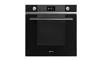 Smeg SF6102TVN 60cm Electric Double Oven Black Glass Smeg SF6102TVN 60cm Electric Double Oven Black Glass