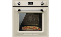 Smeg SFP6925PPZE1 60cm Single Electric Oven in Cream with A+ Energy Rating